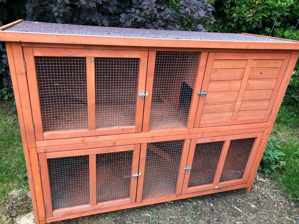 bluebell hideaway hutch for rabbits and guinea pigs